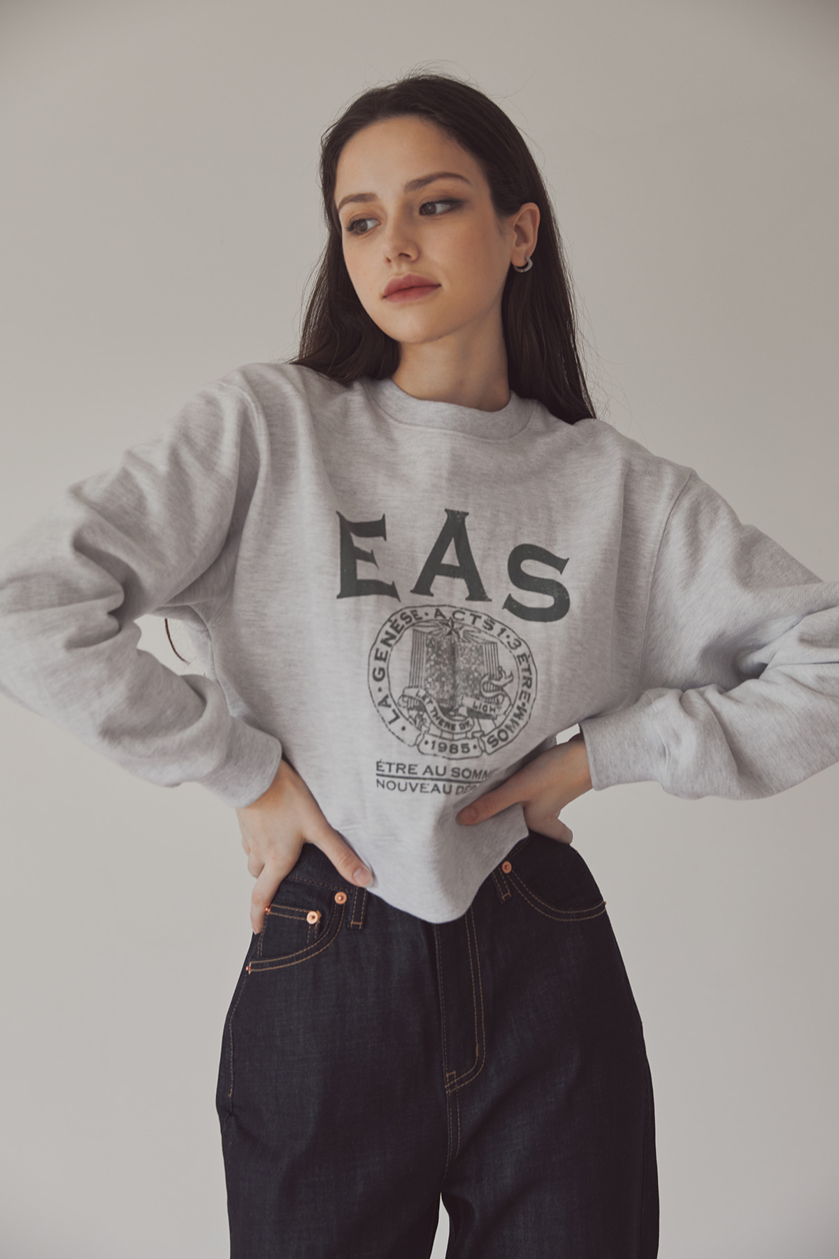 EAS Logo Sweatshirt (Oatmeal)