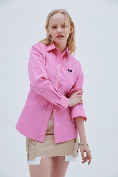 EAS 로고 셔츠 (핑크)